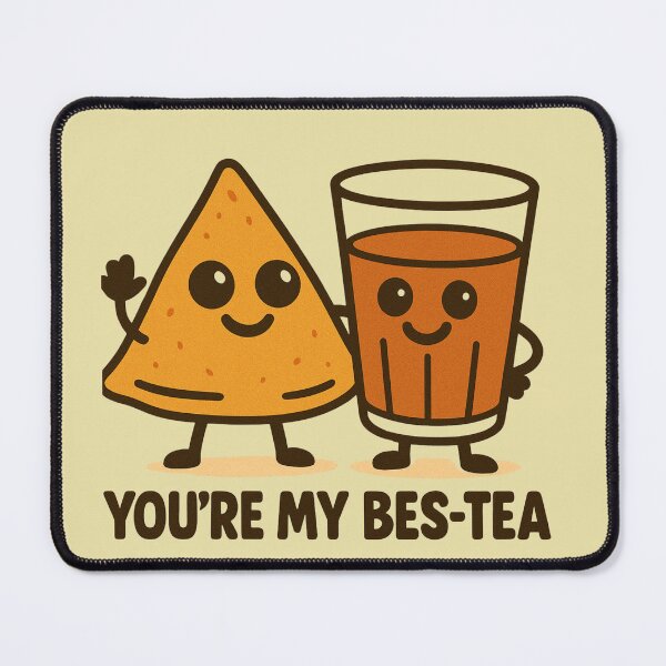Item preview, samosa and chai best friends designed and sold by maluhtown.