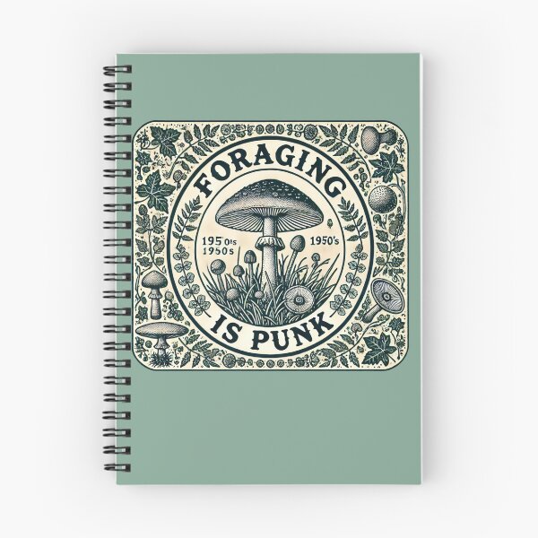 Item preview, Foraging is Punk  designed and sold by FrictionMaxxing.