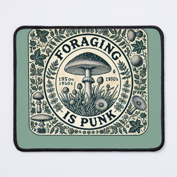 Item preview, Foraging is Punk  designed and sold by FrictionMaxxing.