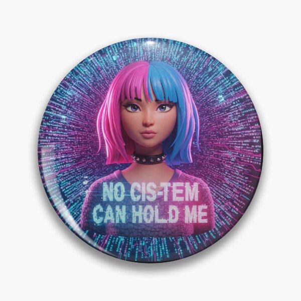Item preview, Pink and Blue Rebellion designed and sold by Chiknook.