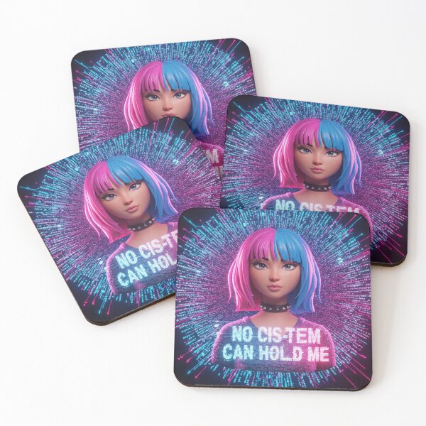 Item preview, Pink and Blue Rebellion designed and sold by Chiknook.
