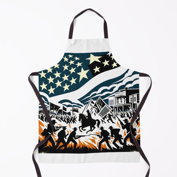 Item preview, Vintage American Battle Scene T-Shirt designed and sold by Route and Render.