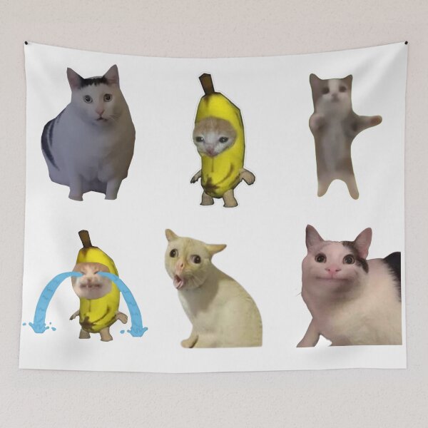 Item preview, Cat Memes – Funny Sticker Collection designed and sold by NelayArts.