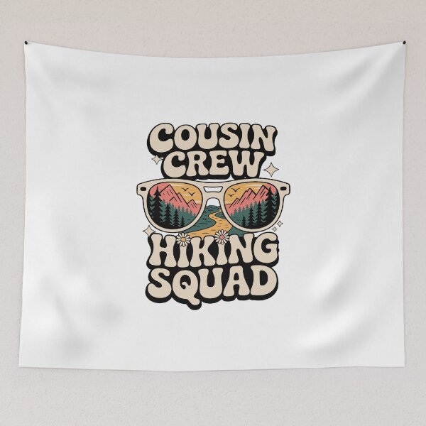 Item preview, Cousin Crew Hiking Squad designed and sold by jkrphoto.