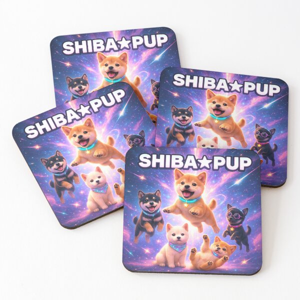 Item preview, Shiba Pup Stars – Cosmic Cuteness Crew designed and sold by SUNAGIMO9999.