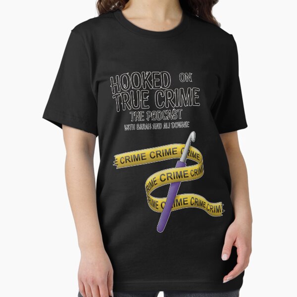 Item preview, Hooked on True Crime Podcast designed and sold by MadeByGeeClowes.