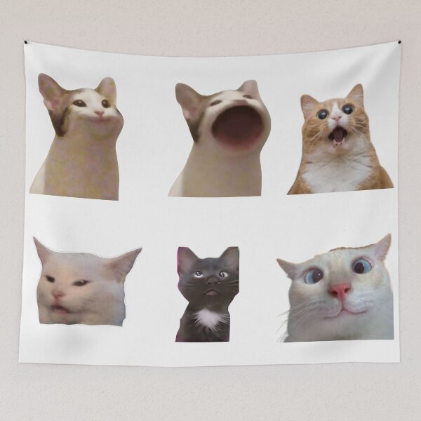 Item preview, Cat Memes – Funny Sticker Collection designed and sold by NelayArts.