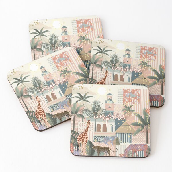 Item preview, Elegant Gold Tropical Jungle Pattern | Botanical Palm Leaves Design designed and sold by Sugar Wisdom .