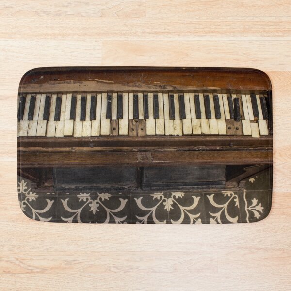 Item preview, worn keys of an old piano 8 designed and sold by felipequeiroz.