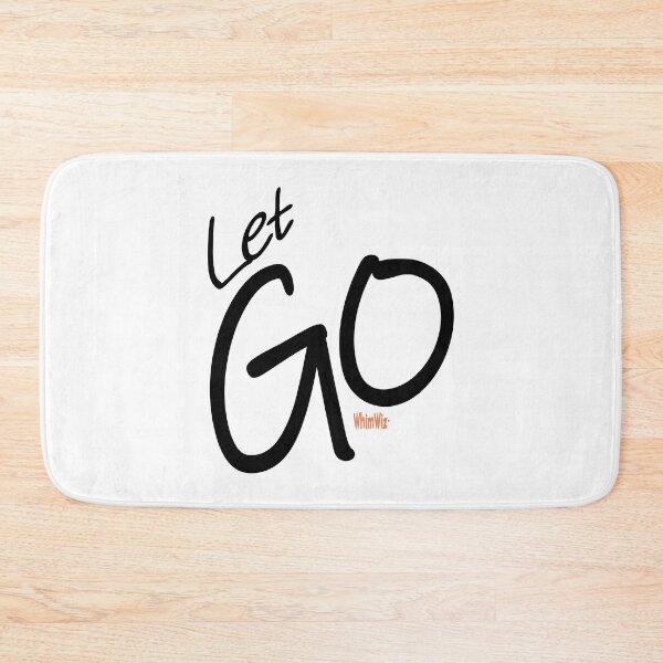 Item preview, Let Go - Inspire Quotes designed and sold by WhimWiz.