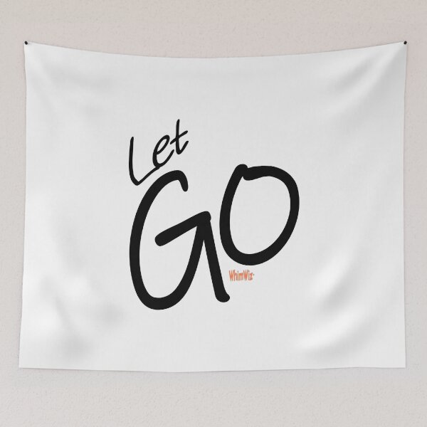 Item preview, Let Go - Inspire Quotes designed and sold by WhimWiz.