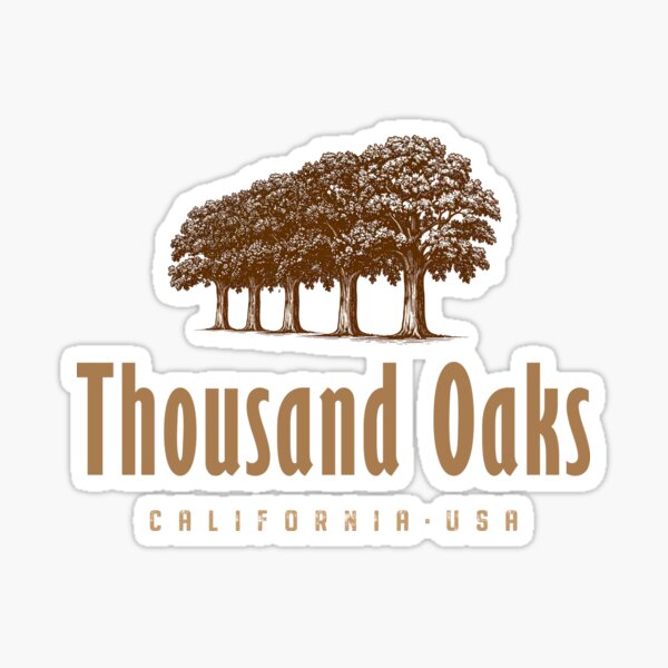 Item preview, Thousand Oaks California Design designed and sold by Futurebeachbum.