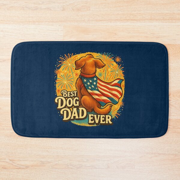 Item preview, Best Dog Dad Ever designed and sold by DopamineBee.