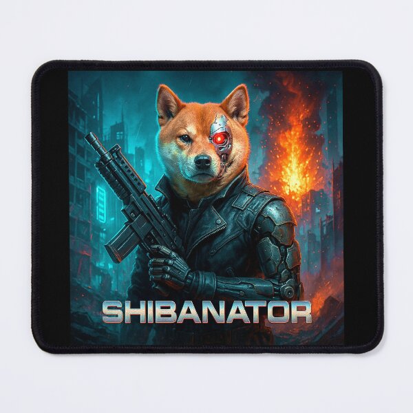Item preview, Shibanator – Cyber Dog Hero designed and sold by SUNAGIMO9999.