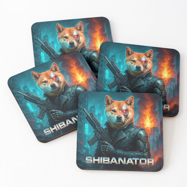 Item preview, Shibanator – Cyber Dog Hero designed and sold by SUNAGIMO9999.
