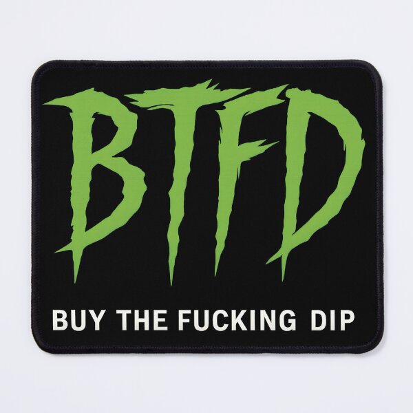 Item preview, BTFD Crypto Shirt – Buy the Dip Typography Meme Design designed and sold by WAUZ.