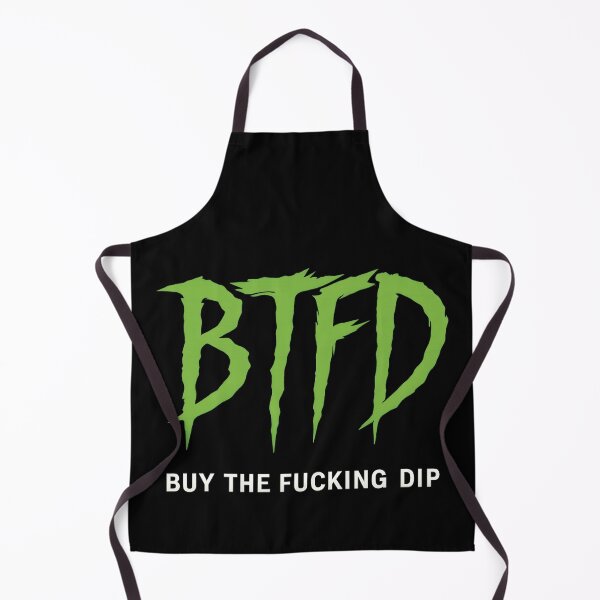 Item preview, BTFD Crypto Shirt – Buy the Dip Typography Meme Design designed and sold by WAUZ.