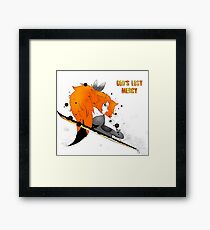 God's Lost Mercy A Framed Print