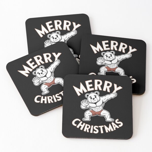 Item preview, Muscle Bear Holiday Pose designed and sold by Tee Studio.