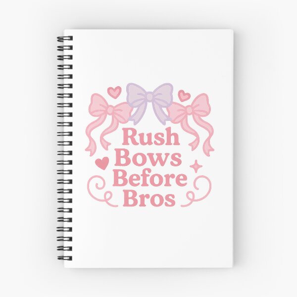 Item preview, Rush Bows Before Bros – Sorority Sticker designed and sold by summer-loving.