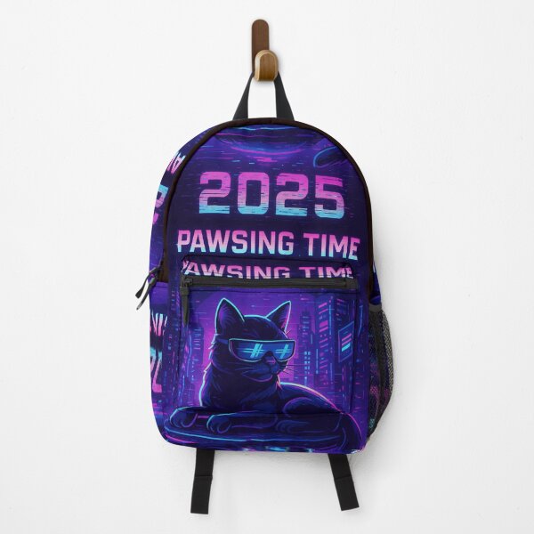 Item preview, Cyberpunk Cat on Hoverboard Retro Future Aesthetic designed and sold by NullandPrinted.