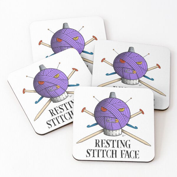 Item preview, Resting Stitch Face designed and sold by Garry Vaux.