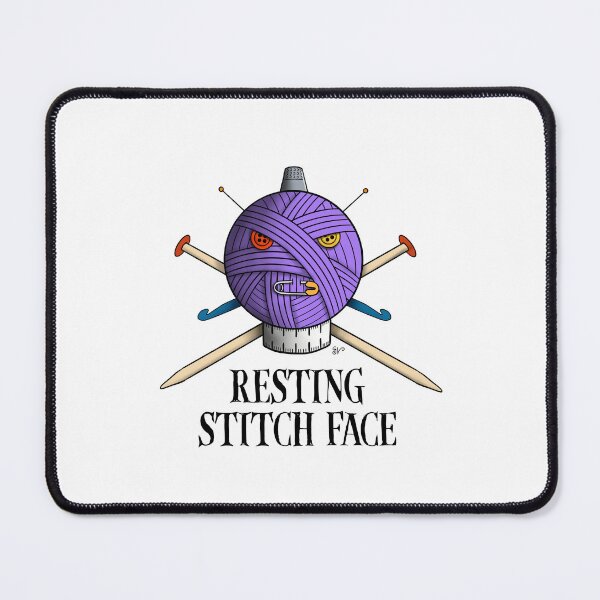 Item preview, Resting Stitch Face designed and sold by Garry Vaux.