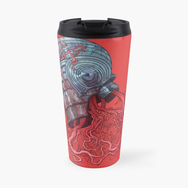 One day a root wanted a helmet, It was called Heart hat Travel Mug