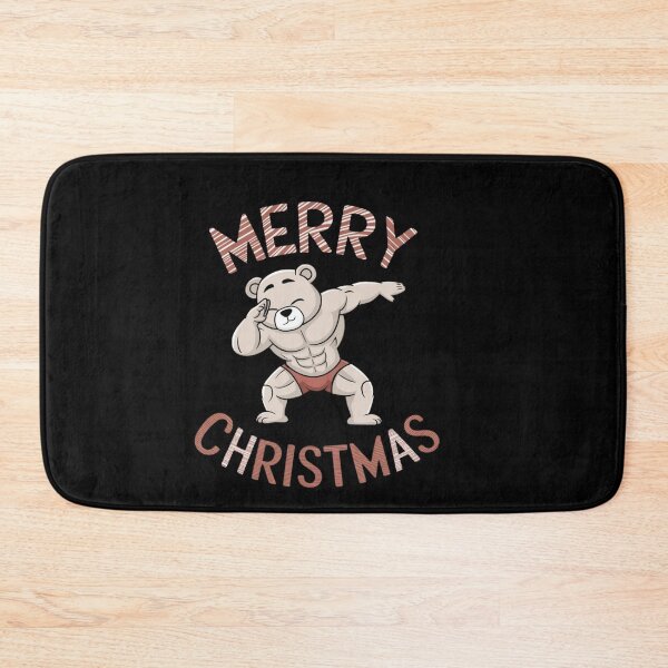 Item preview, Funny Gym Bear for Xmas designed and sold by Tee Studio.