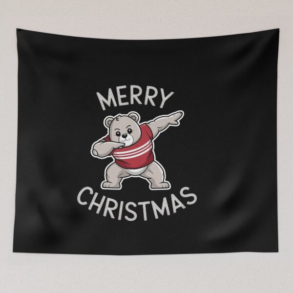 Item preview, Power Bear Christmas Style designed and sold by Tee Studio.