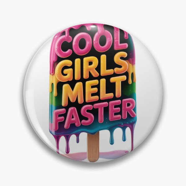 Item preview, Colorful Melting Popsicle Design with Bold Playful Lettering designed and sold by Creative88Art.