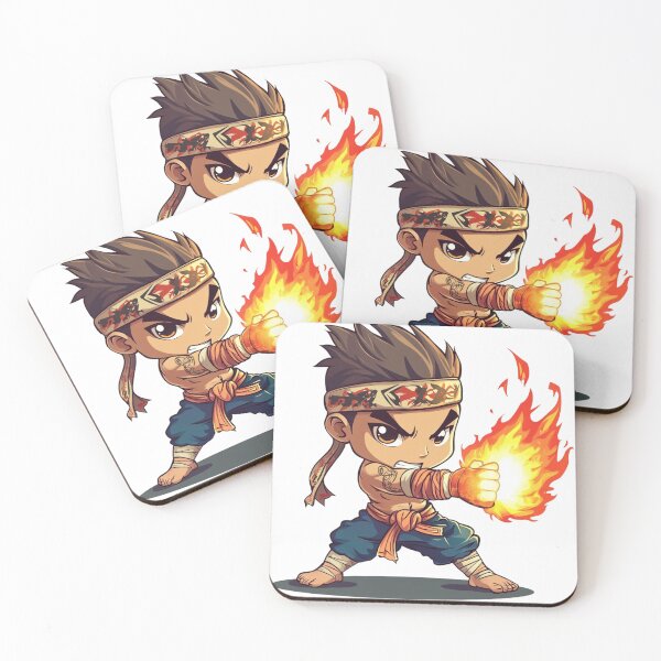 Item preview, Cute style Muay Thai fighter designed and sold by nichaplus.