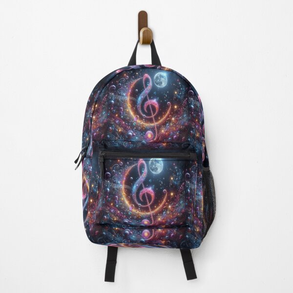 Item preview, A Treble Clef & Moonlight AI Generated designed and sold by BrightrDayMusicArt.