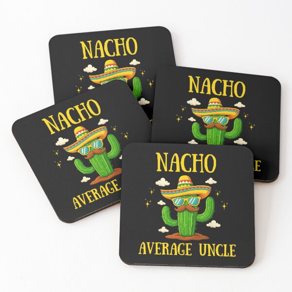 Item preview, Nacho Average Uncle designed and sold by kawaiivsglitch.