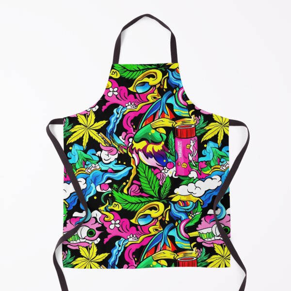 Item preview, Grunge Cannabis Wave — Contemporary Graphic Art designed and sold by HEADMADE-TV.