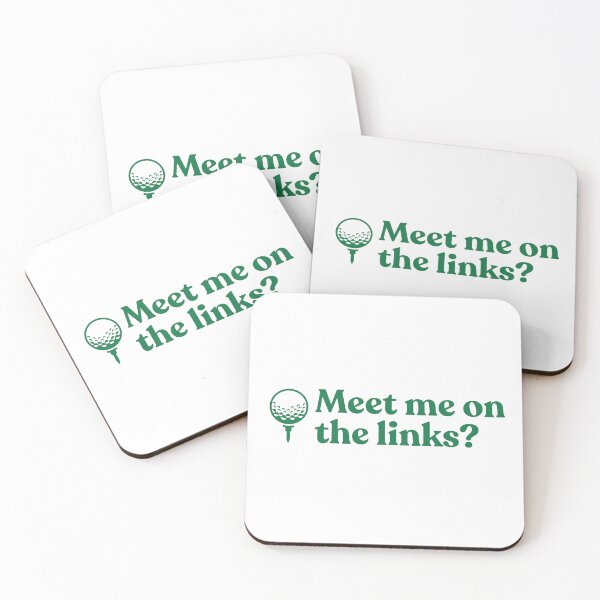 Item preview, Meet me on the links golf design designed and sold by FranksDesignHub.