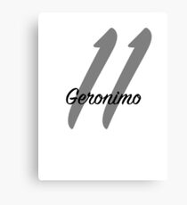 Eleventh Doctor Geronimo Canvas Print