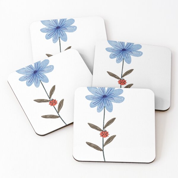 Item preview, Blue flower designed and sold by crissenshop.