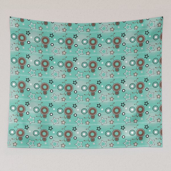Item preview, Mint Choco Chip Metro Pattern designed and sold by SinisterZTeddy.