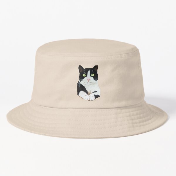 Item preview, Joli chat noir et blanc peint à l'aquarelle. designed and sold by Greitas.