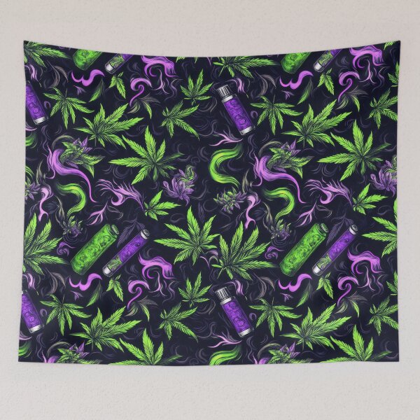 Item preview, Grunge Hemp Rush — Contemporary Graphic Art Vision designed and sold by HEADMADE-TV.