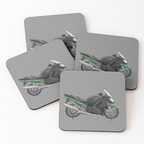 Item preview, Sporttourer Motorcycle Design - Back Print Side View designed and sold by ToSaDesigns24.