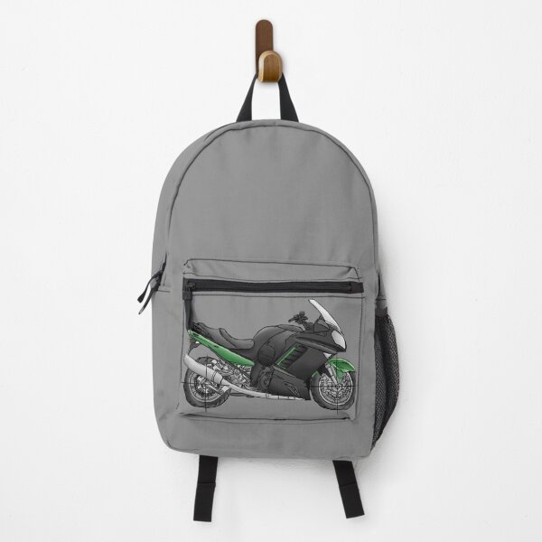 Item preview, Sporttourer Motorcycle Design - Back Print Side View designed and sold by ToSaDesigns24.