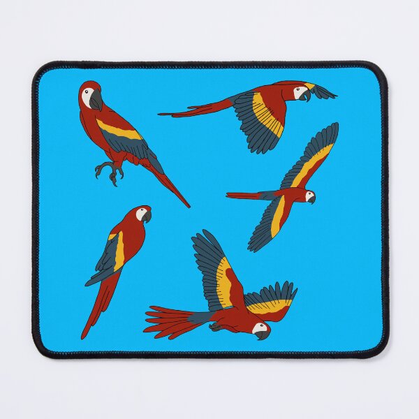 Item preview, Scarlet Macaws designed and sold by Leapingdoe.