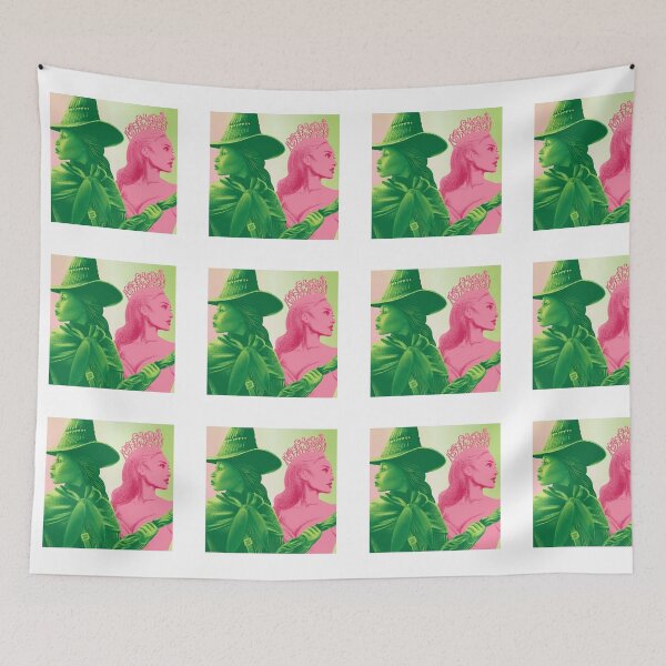 Item preview, Emerald Witches Good Witch Pink Green OZ Rainbow Defying designed and sold by TJino.