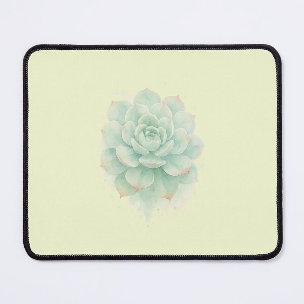 Item preview, Watercolor Echeveria elegans designed and sold by Loavesofcats.