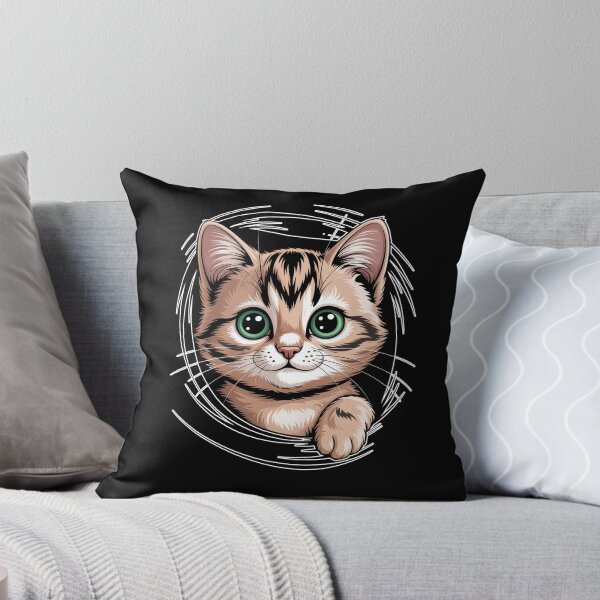 Item preview, Cute Cat With Big Eyes designed and sold by MooonTees.