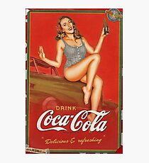 Coca Cola Photographic Print