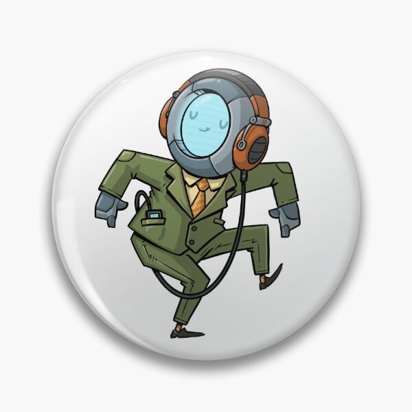 Item preview, A well dressed robot does a little dance.  designed and sold by SteveArmstrong.