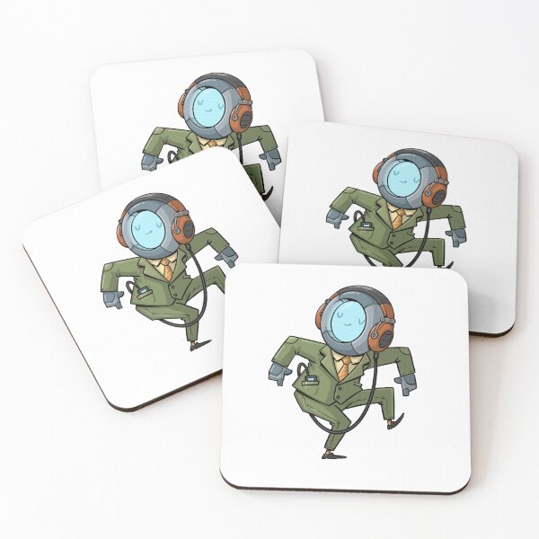 Item preview, A well dressed robot does a little dance.  designed and sold by SteveArmstrong.